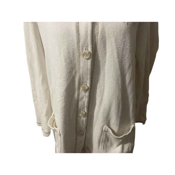 Walt Disney World Tour Vintage Cardigan Sweater L Mickey Mouse Beige RARE - Picture 15 of 16